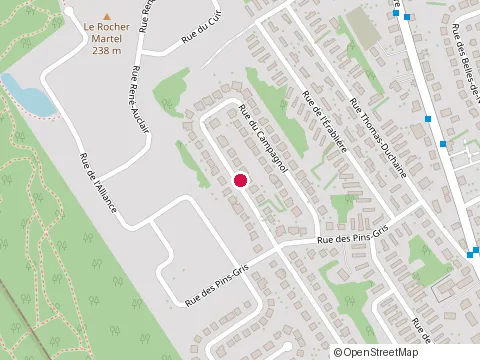 Location of Construtek at 5914 Rue du Campagnol, Québec