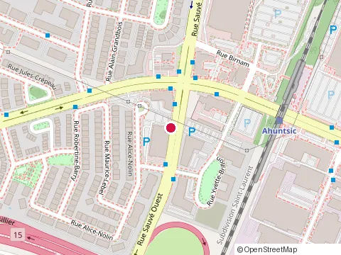 Location of Consulica at 1805 Sauve Street W Suite 214, Montréal
