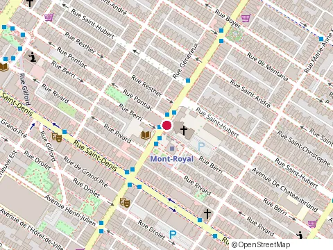 Location of Consulrisk Inc at 500 Mont-Royal Ave E, Montréal