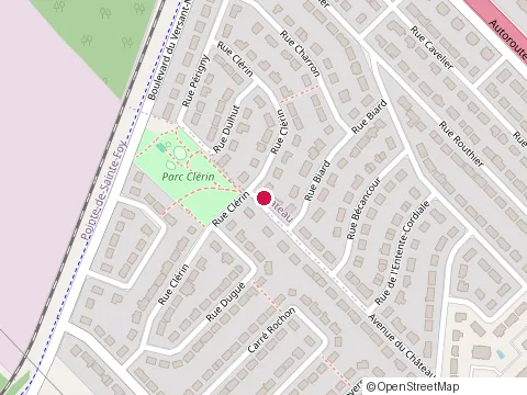 Location of Consultant Jacques Bouchard at 698 avenue du Château, Québec