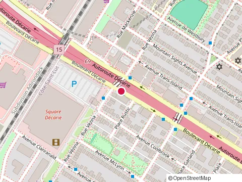 Location of Consultants K et E Inc at 6525 boulevard Decarie, Montréal