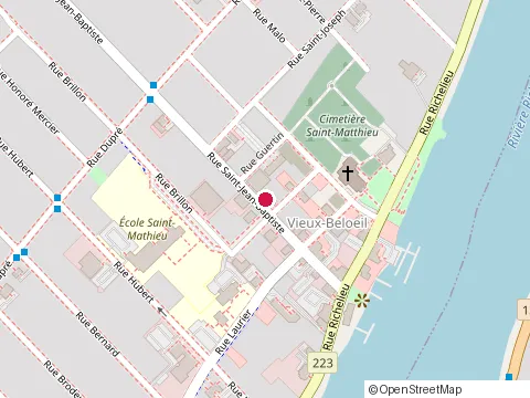 Location of Consultation Bien-Être at 101 Rue Saint-Jean-Baptiste, Beloeil