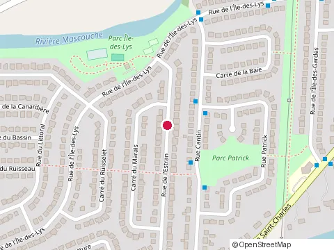 Location of Contac David Construction at 309 Rue de l'Estran, Terrebonne