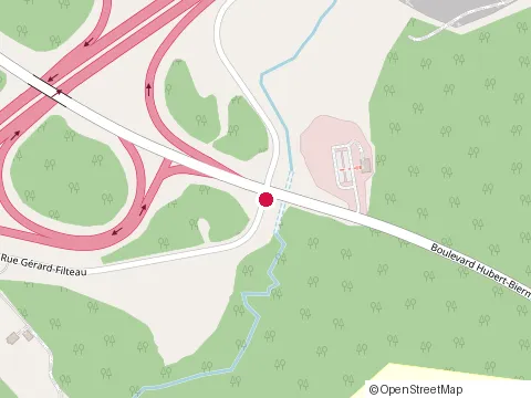 Location of Continental Division de Constr at 6550 avenue 36E, Shawinigan