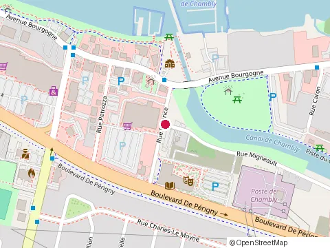Location of Contremaître Entrepreneur at 1828 Rue Migneault, Chambly
