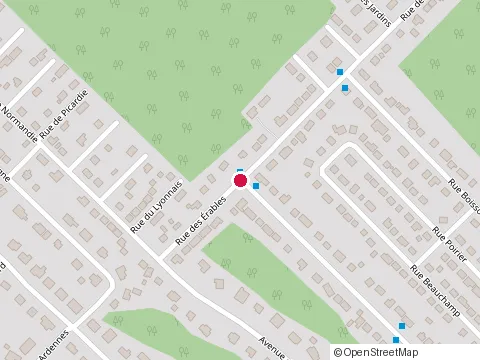Location of Contrôle Drain Inc. at 492 Rue des Érables, Mascouche