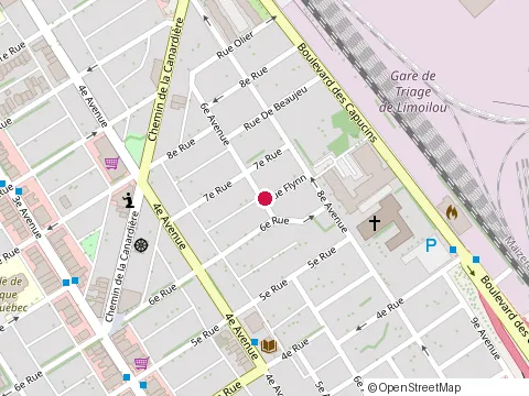 Location of Contrôler Sa Peur de l'Avion at 611 Avenue 6 de l'Aéroport, Québec