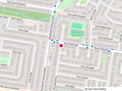 Location of Controles B Howell Inc at 146 Rue Beurling, Châteauguay