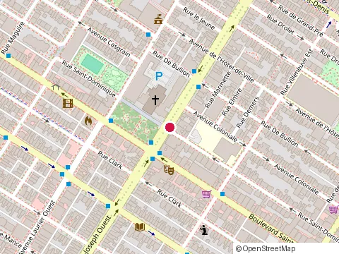 Location of Cool Auto Repair And Services at 4864 Rue Saint-Dominique, Montréal