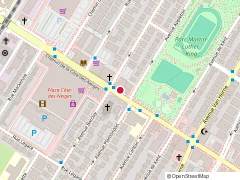 Location of Cooperative Jeunesse de Services at 235-6555 chemin de la Cote-des-Neiges, Montréal