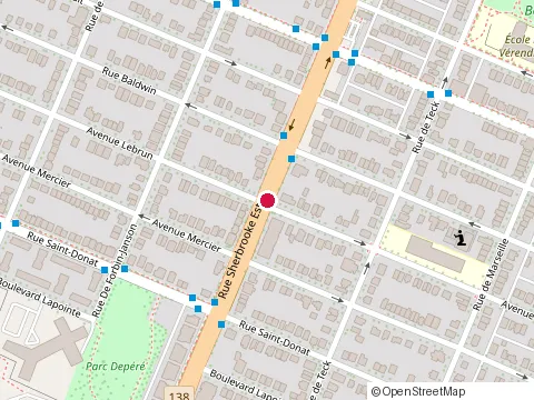 Location of Copasco Lte at 3224 avenue Lebrun, Montréal