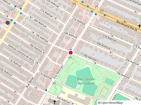 Location of Copel Derm at 3871 Rue Bélanger, Montréal