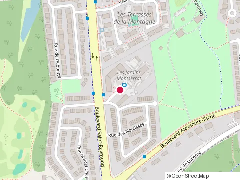 Location of Copropriete le Neufchatel at 110 Rue du Château, Gatineau