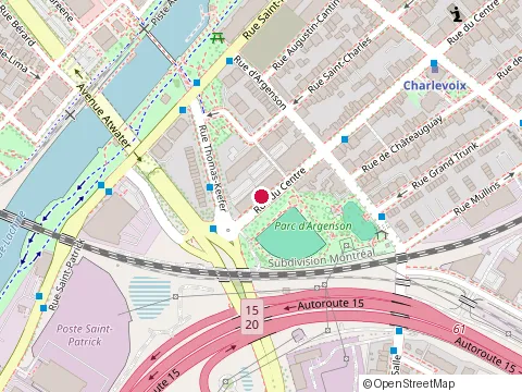 Location of Copropriete Lofts Sharwill at 2855 Centre, Montral