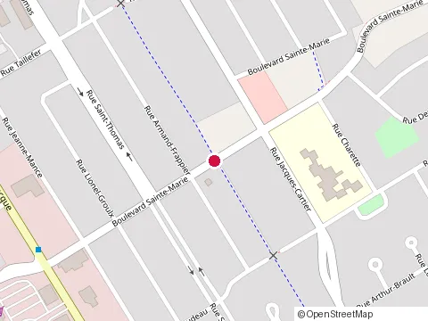 Location of Coq -O-Bac at 2011 boulevard Ste Marie, Salaberry-de-Valleyfield