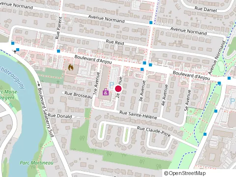 Location of Coq-O-Bec at 5 2E Avenue, Châteauguay