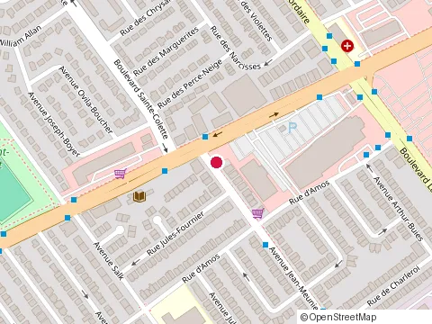 Location of Cormier Denis Dr at 11445 Avenue Jean-Meunier, Montréal-Nord