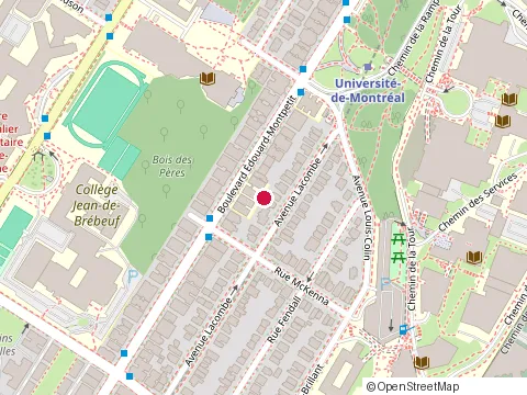 Location of Corporationacme at 1001 Rue Courreur Boissaint, Montréal