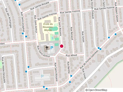 Location of Corps de Cadets 2920 Gatineau at 52 Rue Saint-Rosaire, Gatineau