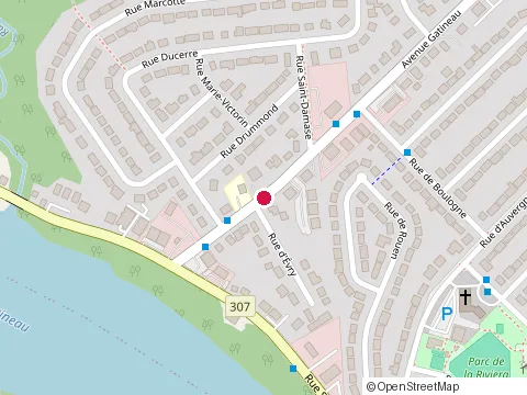 Location of Corpus Esthétique - Soins du Corps Gatineau at 28 Av. Gatineau, Gatineau