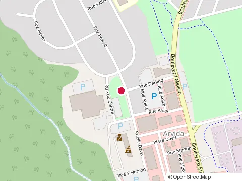 Location of Corriveau et Thibault at 2869 Rue Darling, Jonquière