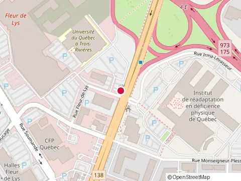 Location of Corten Construction at 500 Rue Fleur-de-Lys Suite 220, Québec