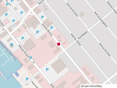 Location of Côté Clément at 200-390 avenue Brochu, Sept-Îles