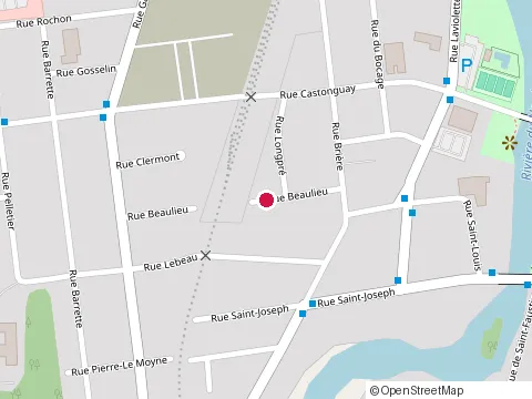 Location of Cote Richard Archit at 300 Rue Longpre, Saint-Jérôme