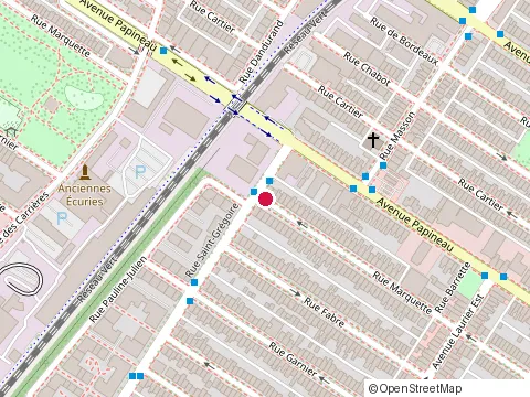 Location of Côté Ruelle - Paysagiste at 5289 Rue Marquette, Montréal