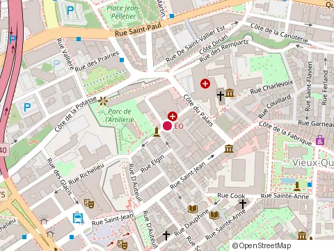 Location of Couleurs en Harmonie at 6 Rue Mcmahon, Québec