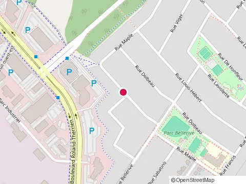 Location of Cournoyer Patrick at 630 Rue Maple, Longueuil