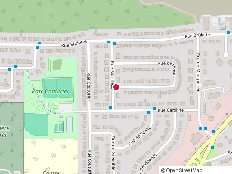 Location of Cours Anglais On The Move at 1034 Rue de l'Anse, Sherbrooke