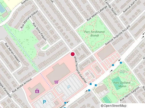 Location of Coursol André Inc at 12051 avenue Fernand-Gauthier, Montréal