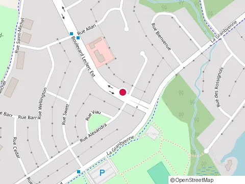 Location of Courtika / Lambert Jutras Assurances Inc at 125 boulevard Leclerc E, Granby