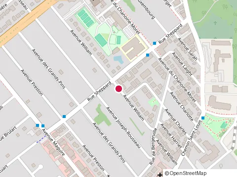 Location of Couscous et Cie at 1315 avenue William, Québec