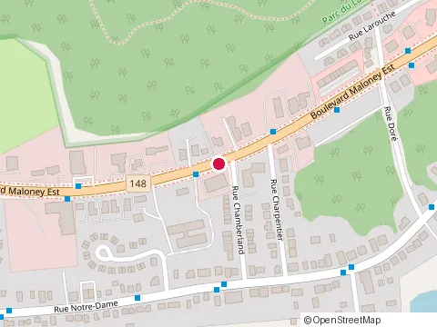 Location of Cousin Revetment at 788 boulevard Maloney E, Gatineau
