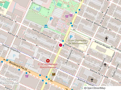 Location of Couture Lave Auto at 4270 Ontario St E, Montréal