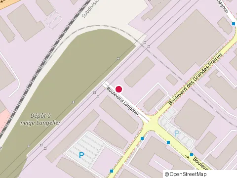 Location of Couverture Montreal Nord Ltee at 9455 boulevard Langelier, Saint-Léonard