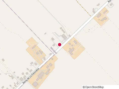Location of Couverture Nord Sud at 7861 de la Fresniere Rang, Mirabel