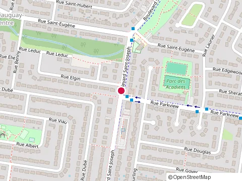 Location of Couvertures F. Desponts - Toitures Châteauguay at 152 Bd Saint-Joseph, Châteauguay