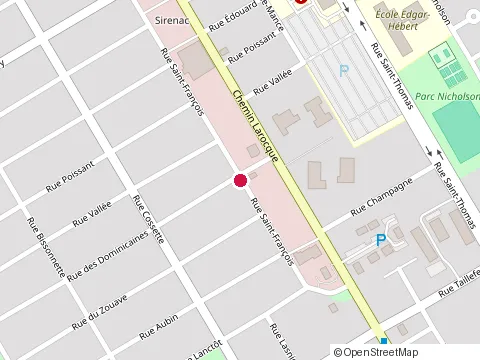 Location of Couvertures Germain Thivierge 2012 at 173 Rue Saint-François, Salaberry-de-Valleyfield