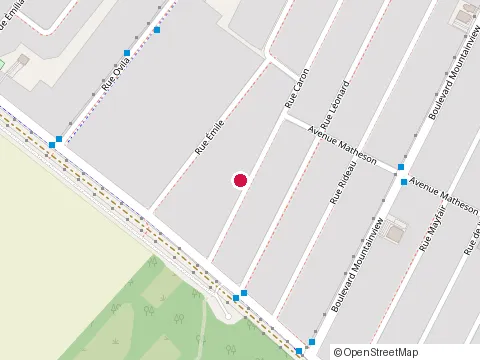 Location of Couvertures Jean Forgues Inc at 3900 Rue Caron, Longueuil