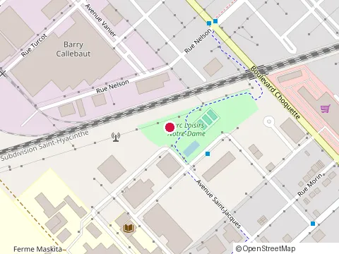 Location of Couvre Plancher 2000 at 1384 boulevard Choquette, Saint-Hyacinthe