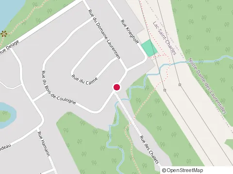Location of Couvre-Planchers Jonathan Houde Inc at 431 Rue du Bois de Coulonge, Québec