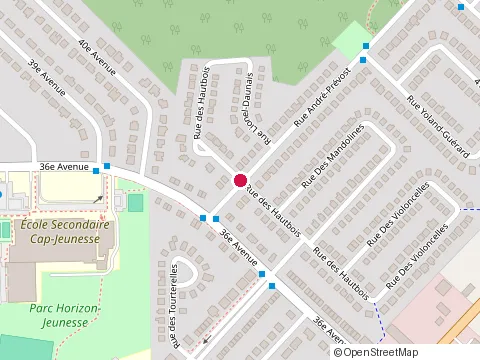 Location of Couvreur Fg Inc at 1624 Rue André-Prévost, Saint-Jérôme