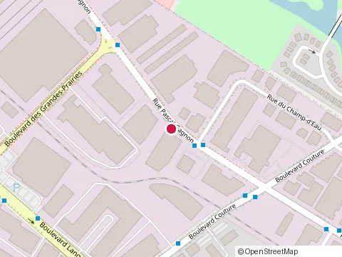 Location of Couvreur René Perron Ltée at 9150 Rue Pascal-Gagnon, Saint-Léonard