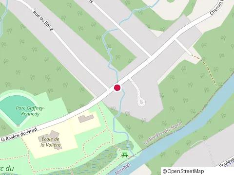 Location of Couvreur Toitura + at 36 chemin Huot, Saint-Colomban