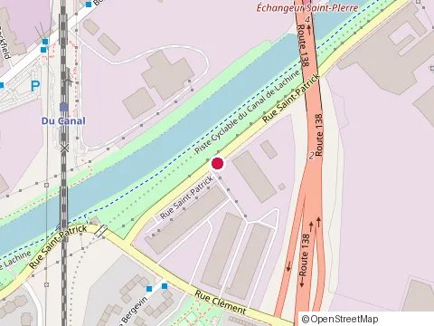 Location of Couvreurs Demos Roofing Inc at 9600 Saint-Patrick St., LaSalle