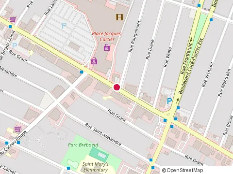 Location of Coyote at 1570 chemin de Chambly, Longueuil
