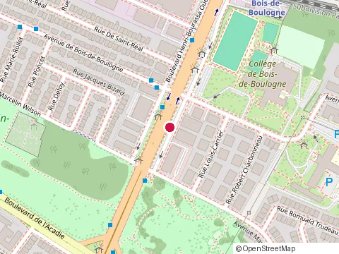 Location of Cpb at 1575 Henri Bourassa Blvd W, Montréal